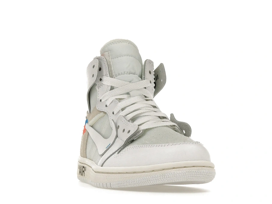 Фото № 4 с приближением к товару «‎Jordan 1 Retro High Off-White White »