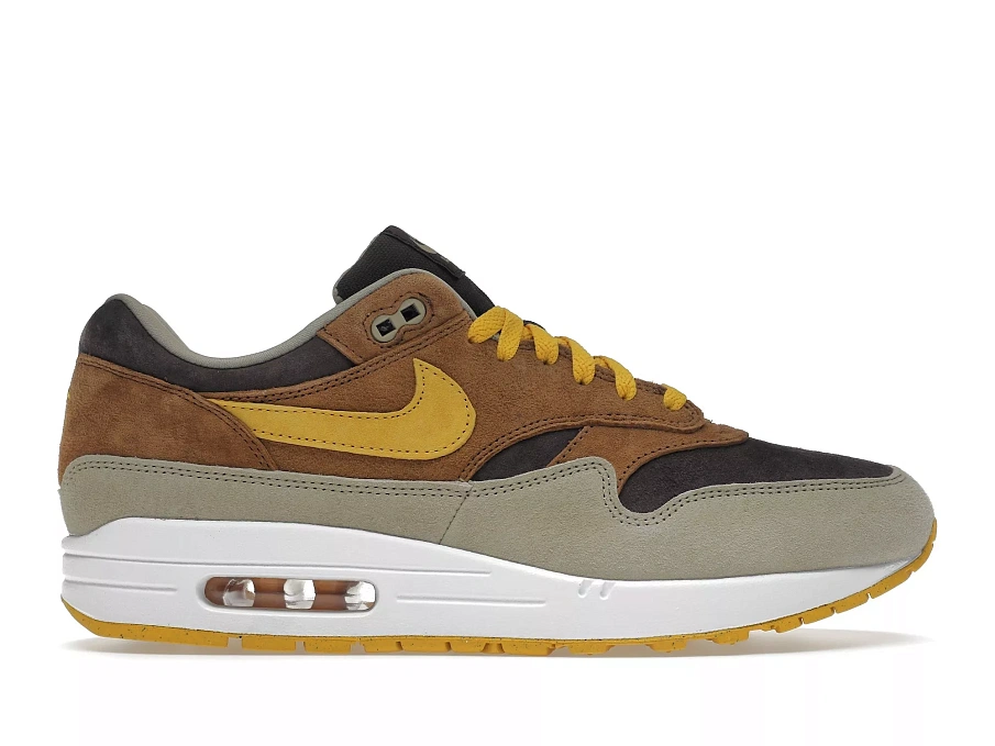 Фото № 1 с приближением к товару «‎Nike Air Max 1 PRM Duck Pecan Yellow Ochre»