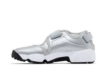Nike Women's Air Rift Premium Metallic Silver Sail - 4