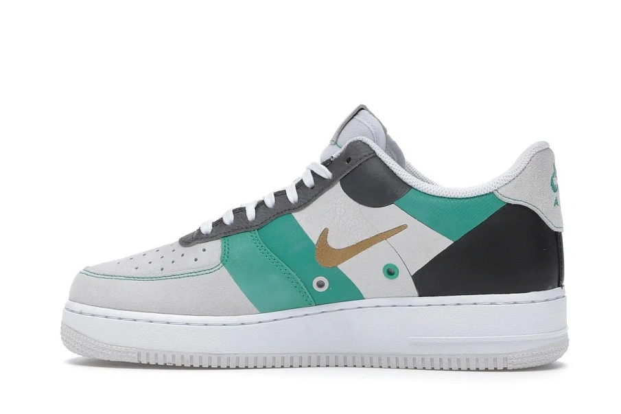 Фото № 5 с приближением к товару «‎Nike Air Force 1 Low Vast Grey Green»