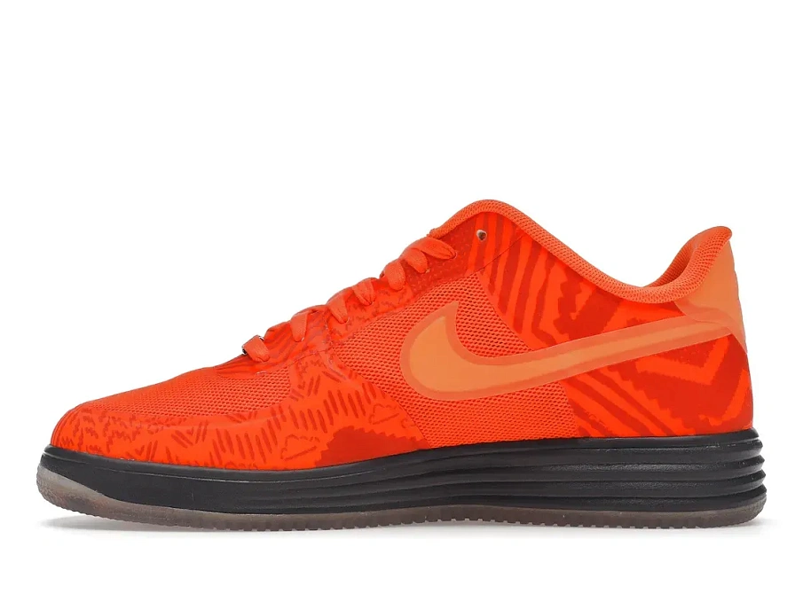 Фото № 3 с приближением к товару «‎Nike Lunar Force 1 Fuse Bhm Sneaker Orange/Brown»