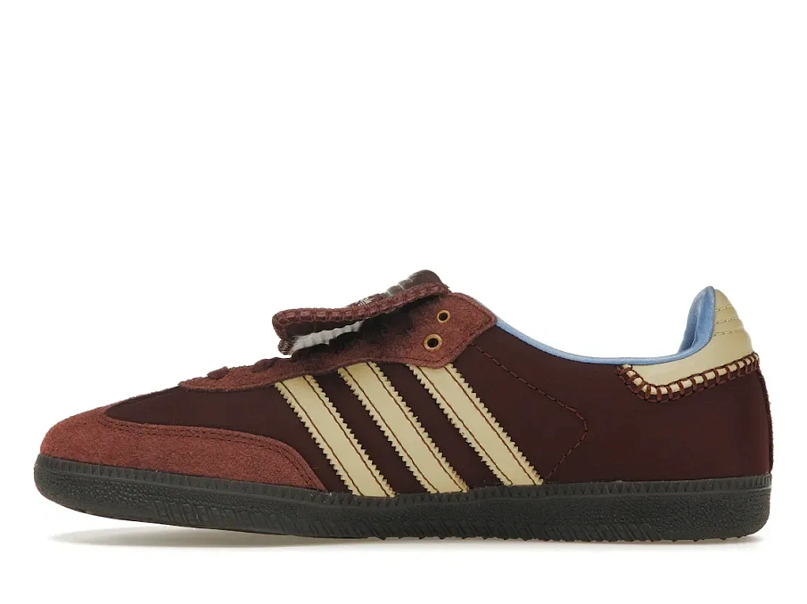 Фото № 3 с приближением к товару «‎adidas Samba Nylon Wales Bonner Fox Brown»