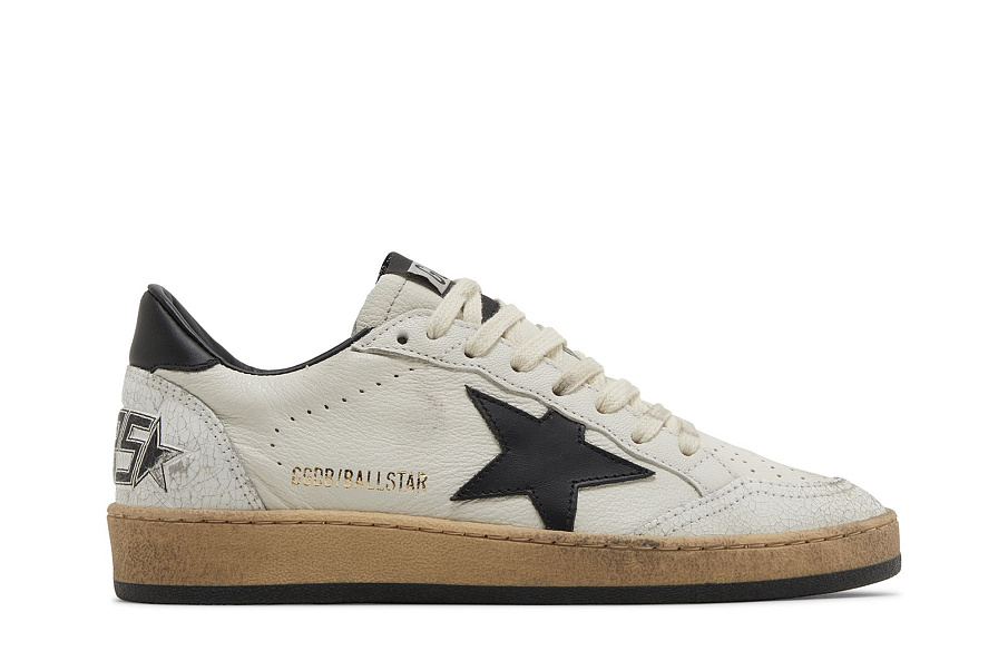 Фото № 2 с приближением к товару «‎Golden Goose Women's Ball Star White Black»