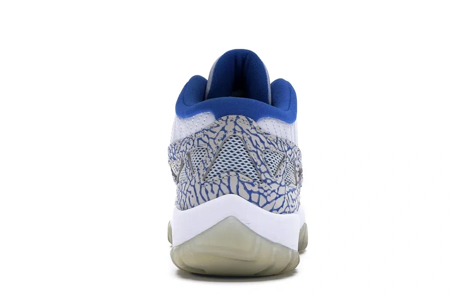 Фото № 4 с приближением к товару «‎Jordan 11 Retro Low IE White Argon Blue»
