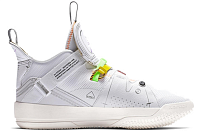 Фото № 2 с приближением к товару «‎Nike Air Jordan 33 Vast Grey Basketball shoes greywhite»