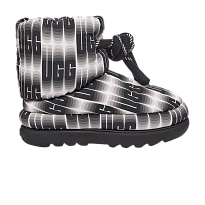 Фото № 1 с приближением к товару «‎UGG Women's Classic Maxi Wavelength Short Boot Black White»
