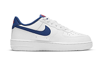 Фото № 2 с приближением к товару «‎Nike Force 1 PS 'White Deep Royal Blue'»
