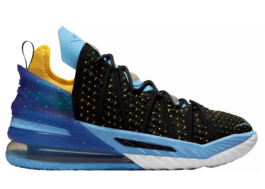 Фото № 1 с приближением к товару «‎Nike LeBron 18 Dynasty Minneapolis Lakers»