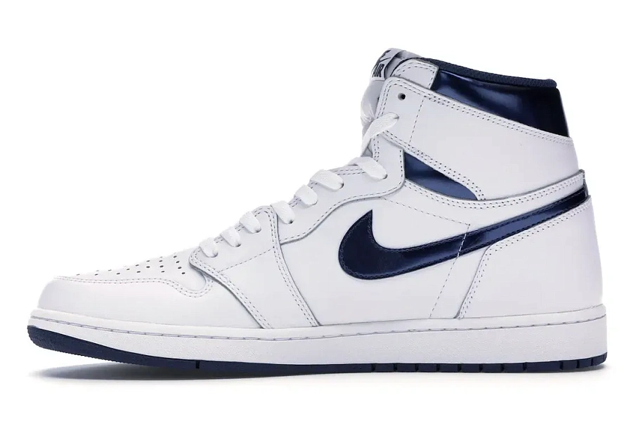 Фото № 3 с приближением к товару «‎Jordan 1 Retro Metallic Navy (2016)»