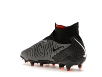 Фото № 6 с приближением к товару «‎Nike Gripknit Phantom GX Elite Dynamic Fit FG Black Dark Smoke Grey Total Orange»