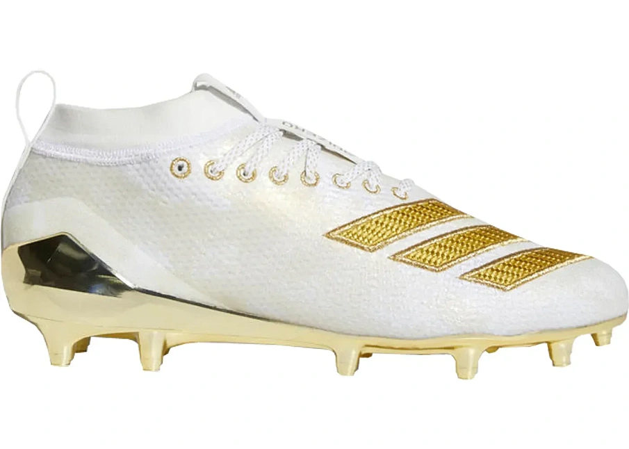 Фото № 1 с приближением к товару «‎adidas Adizero 8.0 Cleat Cloud White Gold Metallic»