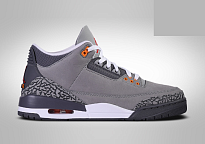 Фото № 1 с приближением к товару «‎Air Jordan 3 Retro "Cool Grey" Little Fear Grey»