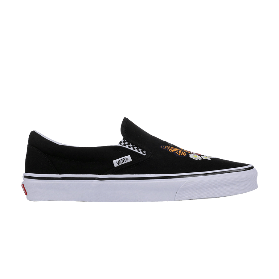 Фото № 1 с приближением к товару «‎Vans Classic Slip-On Checker Floral»