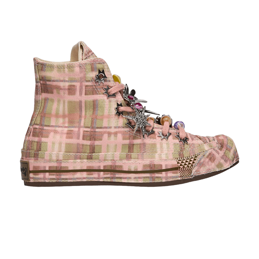 Фото № 1 с приближением к товару «‎Collina Strada x Converse Chuck 70 High Mellow Rose»
