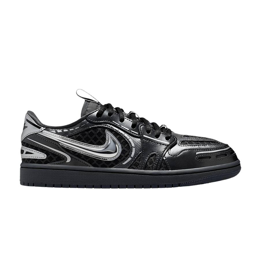 Фото № 1 с приближением к товару «‎Air Jordan 1 Low Method of Make Black/White/Anthracite/Metallic Silver»