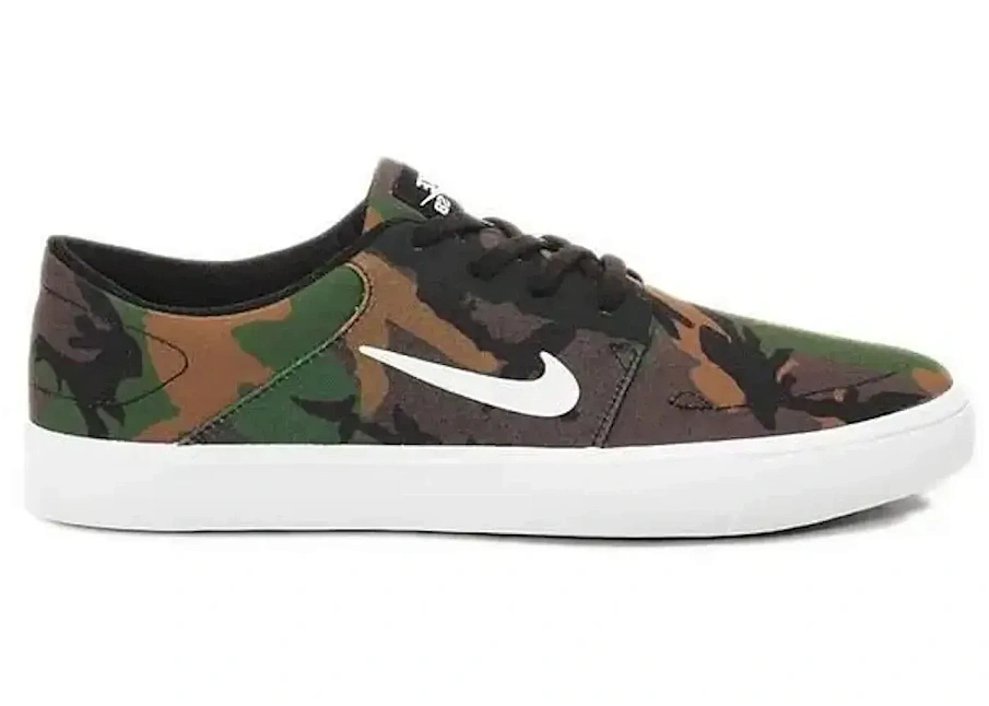 Фото № 1 с приближением к товару «‎Nike SB Portmore Canvas Woodland Camo»