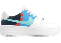 Фото № 1 с приближением к товару «‎Nike Air Force 1 Low Sage White Light Blue »