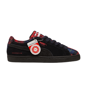 Porsche Legacy x Puma Suede Classic Tartan - Black (308417-02)