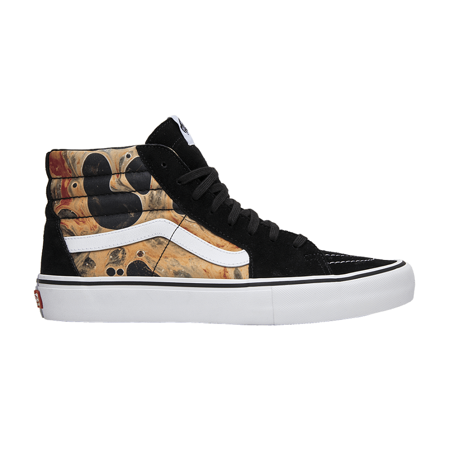 Фото № 1 с приближением к товару «‎Andres Serrano x Supreme x Vans Sk8-Hi Blood and Semen»