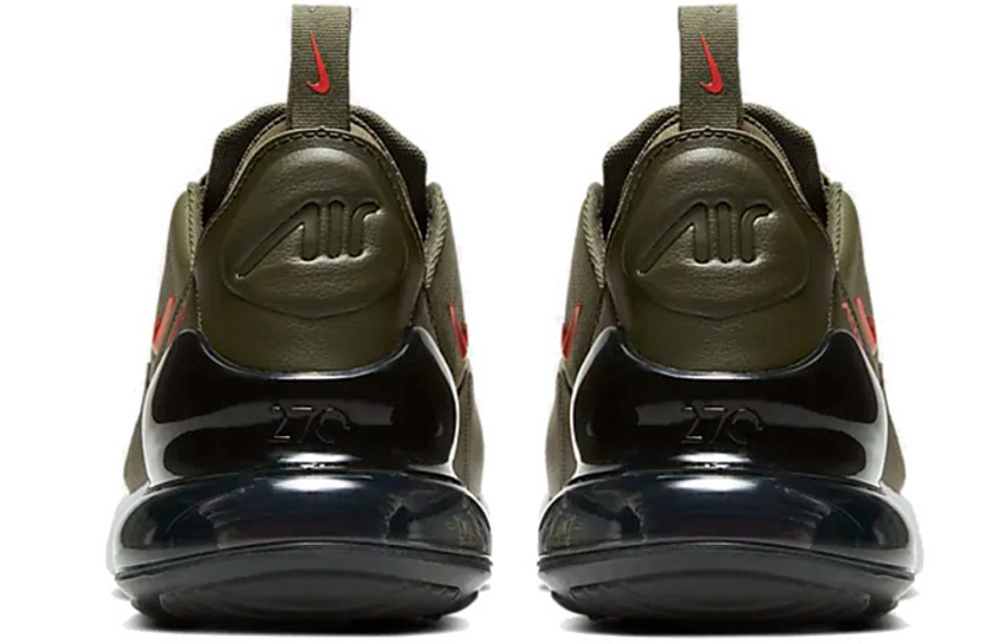 Фото № 4 с приближением к товару «‎Nike Air Max 270 Premium Leather 'Olive'»