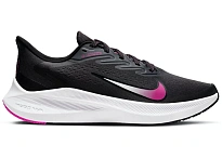 Фото № 1 с приближением к товару «‎Nike Air Zoom Winflo 7 Dark Smoke Grey Fire Pink »