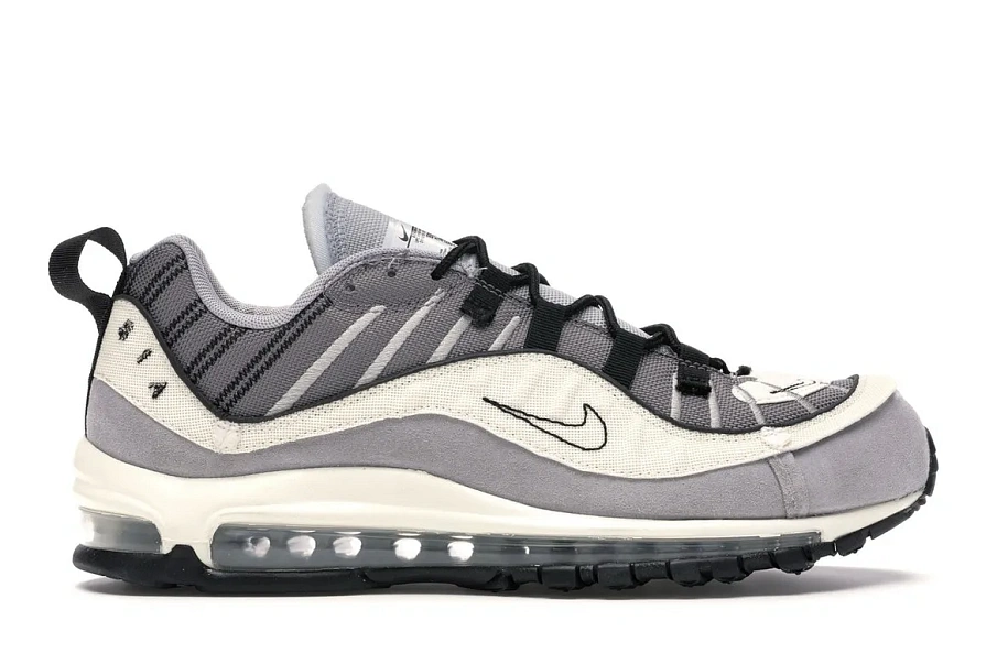 Фото № 1 с приближением к товару «‎Nike Air Max 98 Inside Out Wolf Grey»