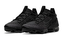 Фото № 3 с приближением к товару «‎Nike Air VaporMax 2021 Flyknit GS 'Triple Black'»