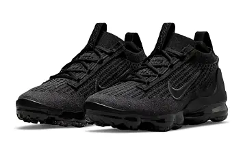 Nike Air VaporMax 2021 Flyknit GS 'Triple Black' - 4