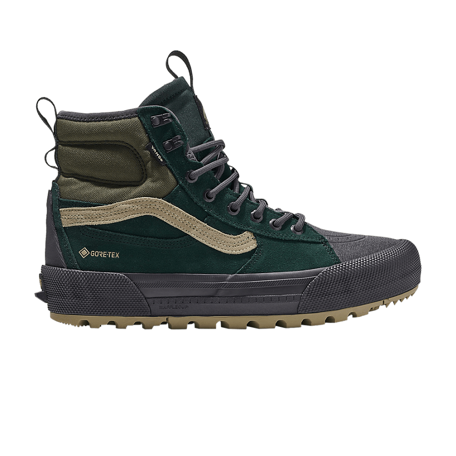 Фото № 1 с приближением к товару «‎Vans Sk8-Hi GORE-TEX MTE Scarab Green»