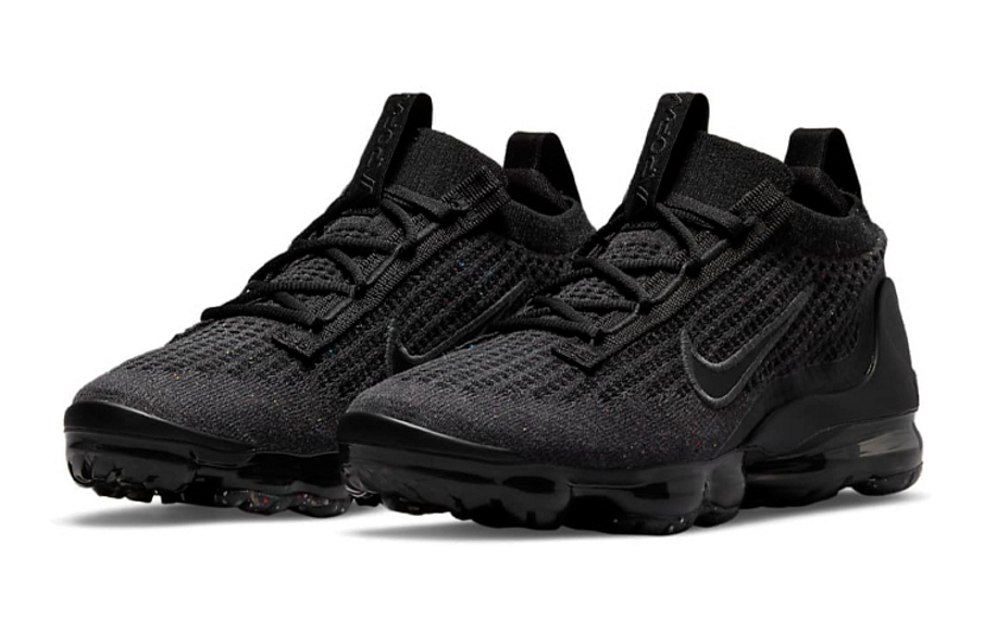 Фото № 3 с приближением к товару «‎Nike Air VaporMax 2021 Flyknit GS 'Triple Black'»