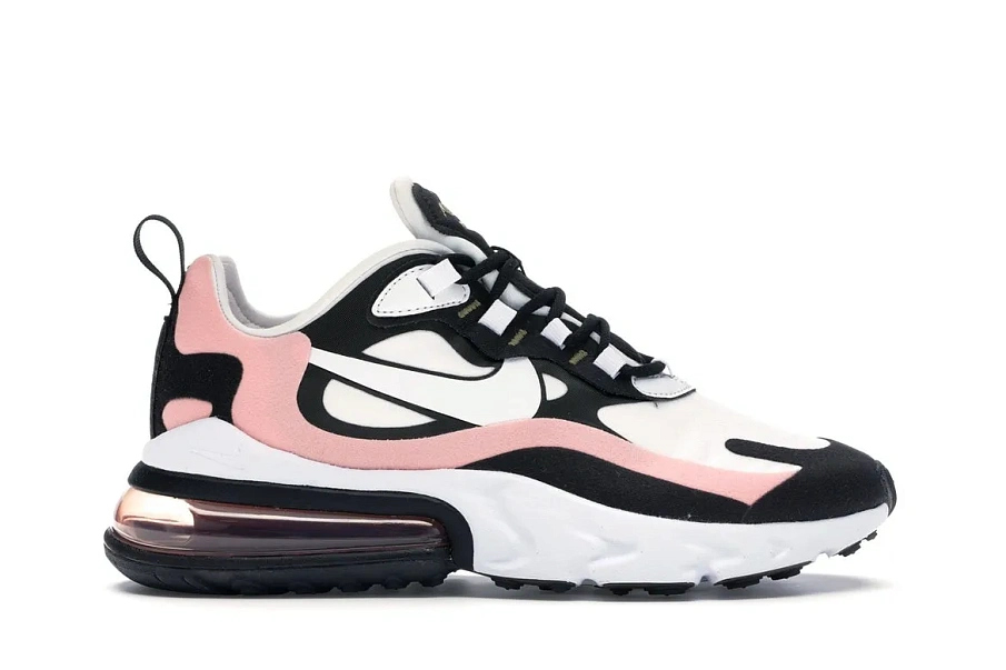 Фото № 1 с приближением к товару «‎Nike Air Max 270 React Black White Bleached Coral »