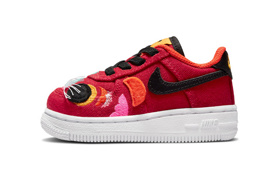 Фото № 1 с приближением к товару «‎(TD) Nike Air Force 1 LV8 Low-Top Sneakers Red»