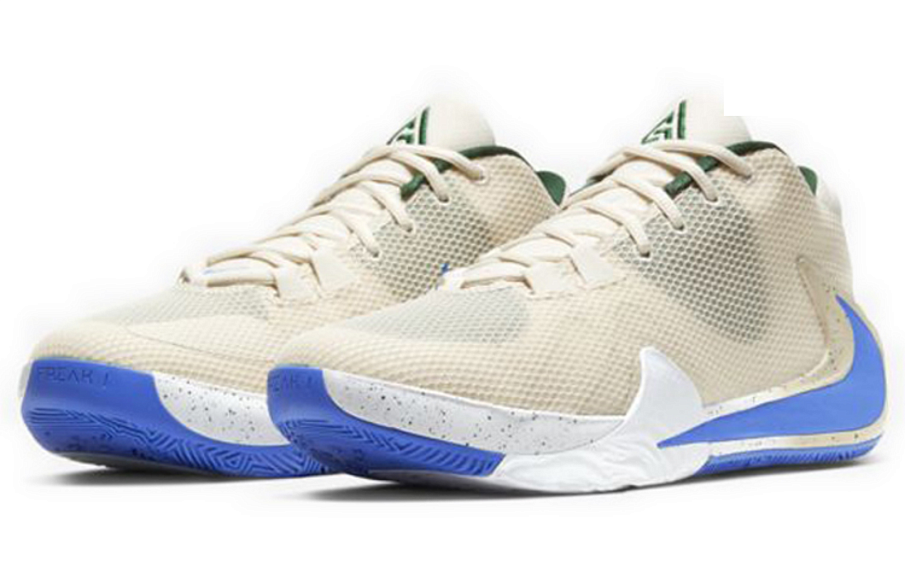 Фото № 3 с приближением к товару «‎Nike Zoom Freak 1 EP basketball shoes Light Cream»