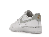 Фото № 6 с приближением к товару «‎Nike Air Force 1 Low White Grey Gold »