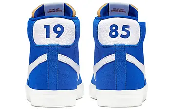  Nike Blazer mid Skate shoes BlueWhite - 6