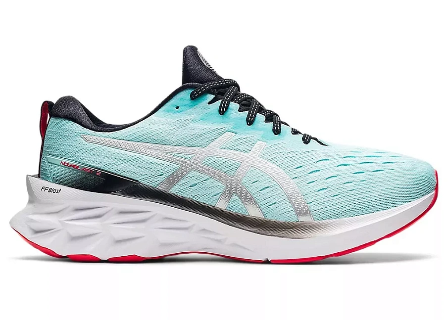 Фото № 1 с приближением к товару «‎ASICS Novablast 2 Clear Blue»