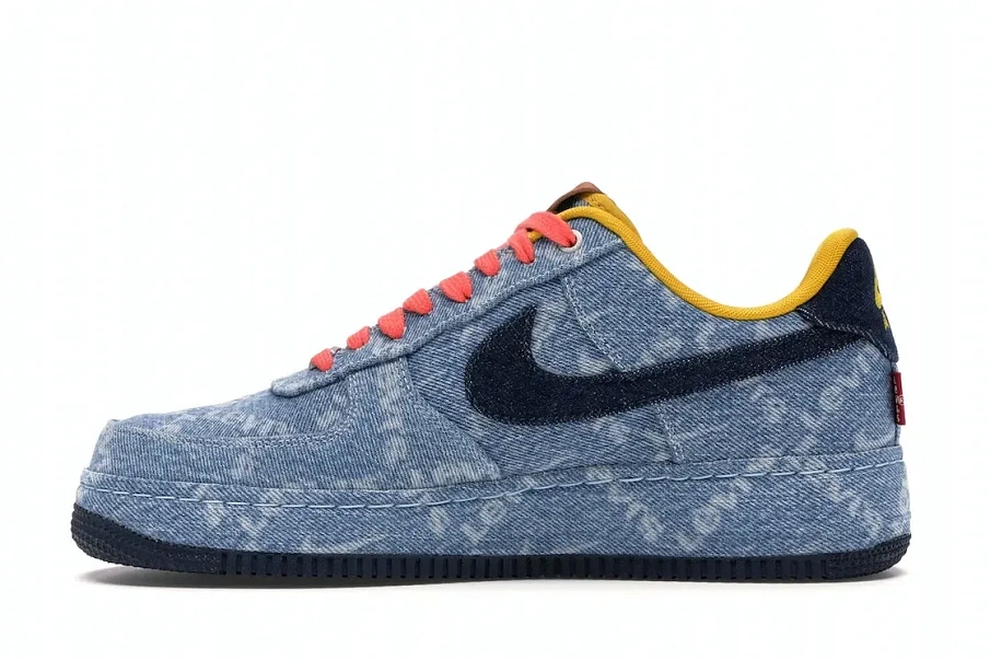 Фото № 3 с приближением к товару «‎Nike Air Force 1 Low Levis Exclusive Denim»