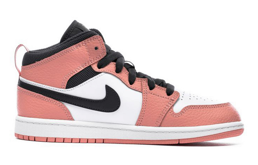 Фото № 2 с приближением к товару «‎Nike Air Jordan 1 Mid Ps Pink Quartz»