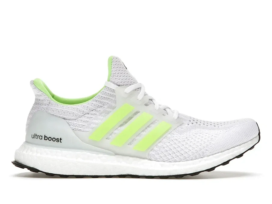 Фото № 1 с приближением к товару «‎adidas Ultra Boost 5.0 DNA Cloud White Signal Green»