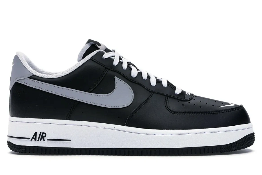 Фото № 1 с приближением к товару «‎Nike Air Force 1 Low Swoosh Pack Black»