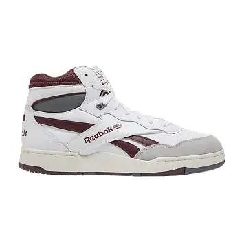 Reebok BB4000 2 Mid White Classic Maroon - 1