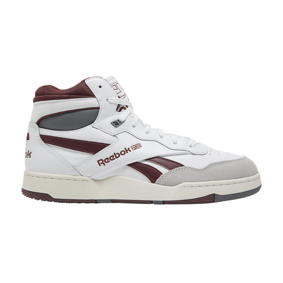 Фото № 1 с приближением к товару «‎Reebok BB4000 2 Mid White Classic Maroon»