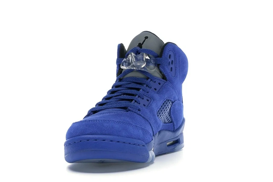 Фото № 2 с приближением к товару «‎Jordan 5 Retro Blue Suede »