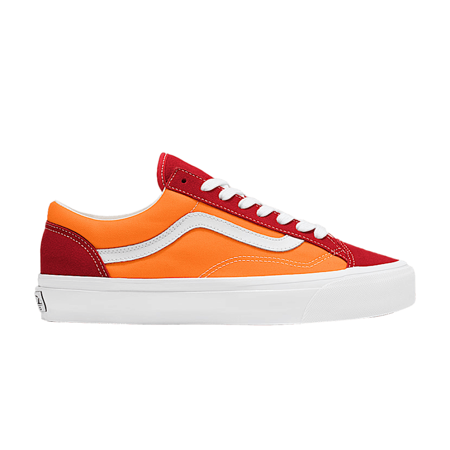 Фото № 1 с приближением к товару «‎Vans Old Skool 36 LX Racing Red Oriole Orange»