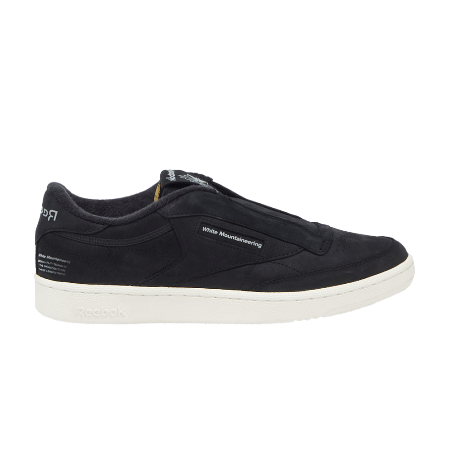 Фото № 1 с приближением к товару «‎White Mountaineering x Reebok Club C 85 Black Chalk»