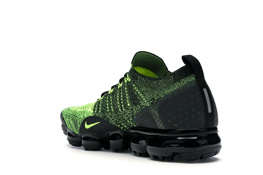 Фото № 5 с приближением к товару «‎Nike Air VaporMax Flyknit 2 Volt Black»