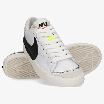 Nike Blazer Low Jumbo Sneakers WhiteBlack - 3