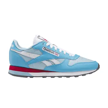 Reebok Classic Leather Radiant Aqua Red - 1