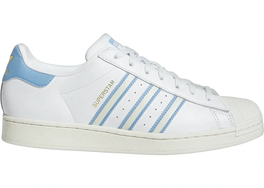 Фото № 1 с приближением к товару «‎adidas Superstar Cloud White Light Blue»
