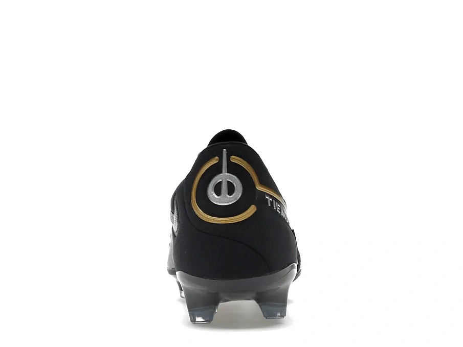 Фото № 4 с приближением к товару «‎Nike Tiempo Legend 9 Elite FG Black Metallic Gold»